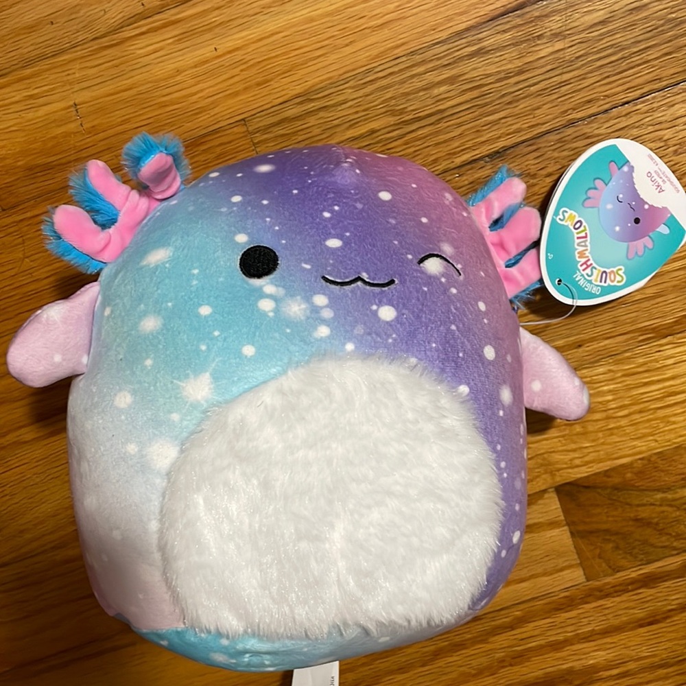 8” Akina Axolotl Space Dye Squishmallow